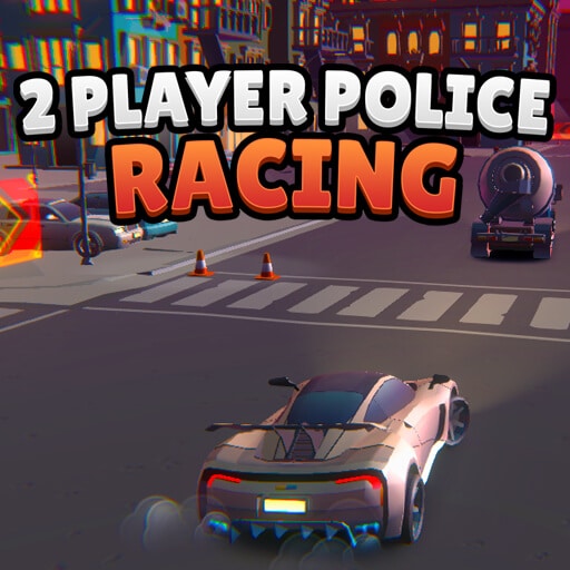 2 player police racing