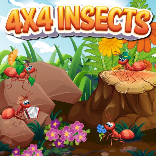 4x4 insects