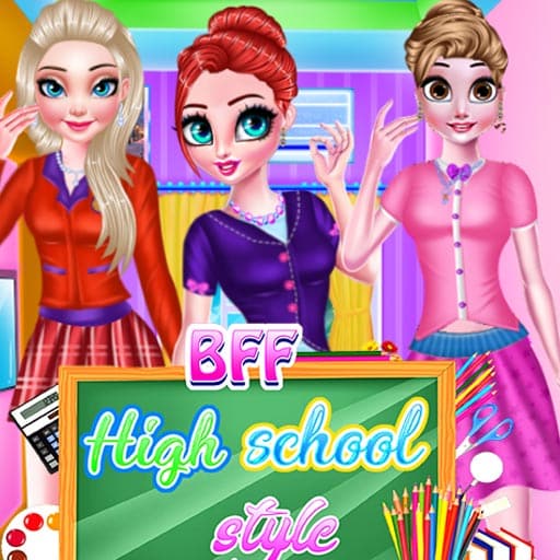 bff high school style