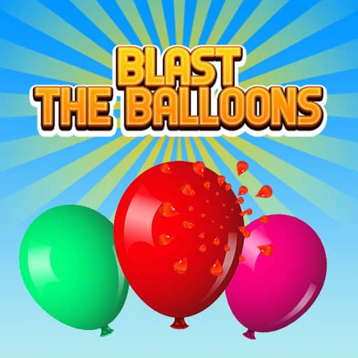 blast the balloons