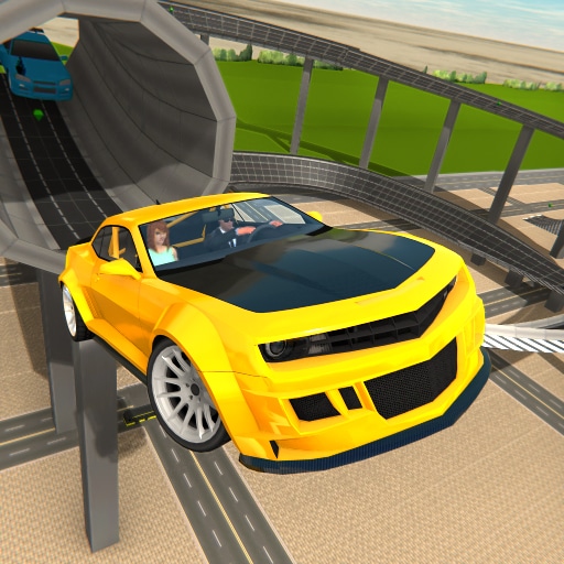 car driving stunt game 3d