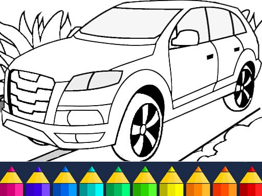 cars coloring game