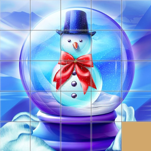 christmas slide puzzle