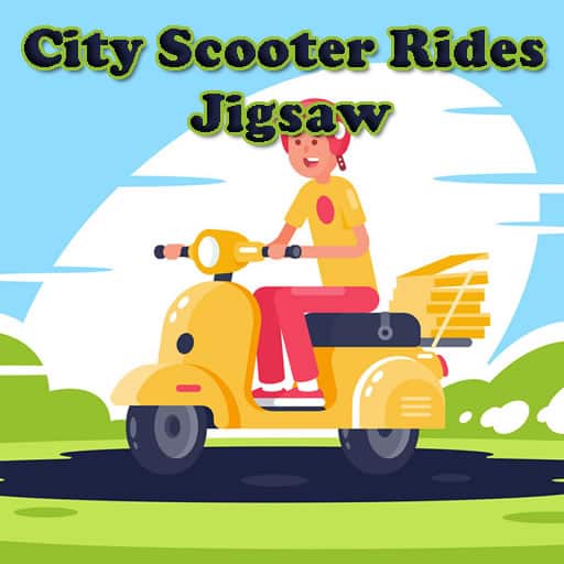 city scooter rides jigsaw