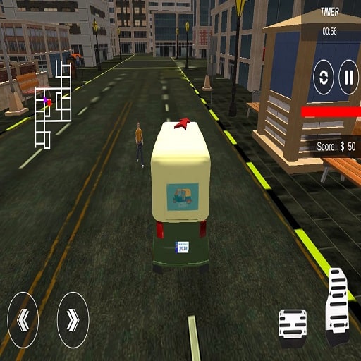 city tuk tuk rickshaw chingchi simulator game