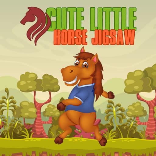 cute little horse jigsaw