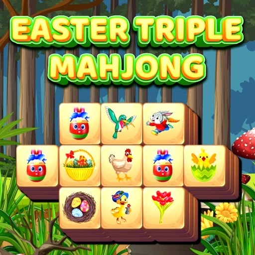 easter triple mahjong