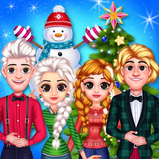 frozen princess christmas celebration