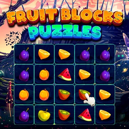 fruit blocks puzzles