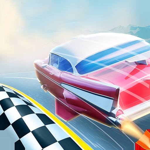 futuristic racing 3d