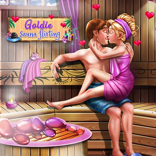 goldie sauna flirting