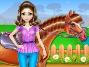 horse care and riding