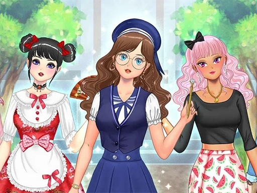 kawaii high school teacher dress up