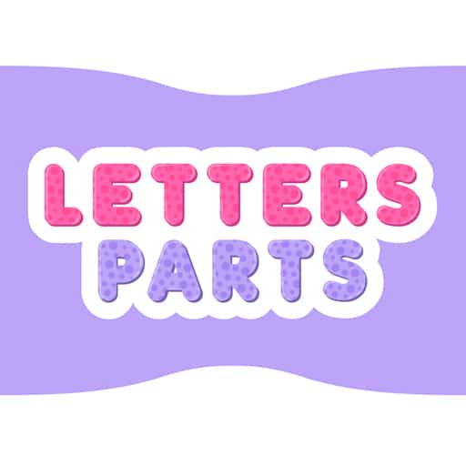 letters parts