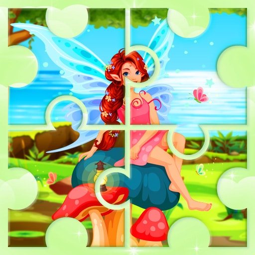 little cute summer fairies puzzle