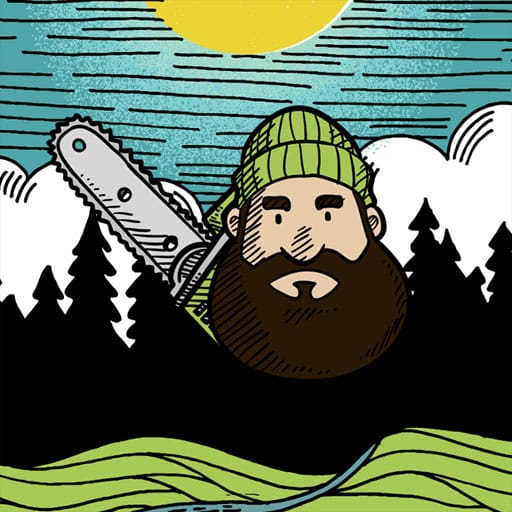 lumberjack coloring