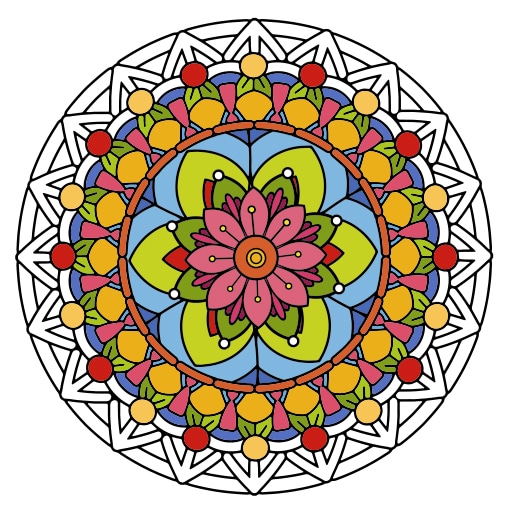 mandala coloring book