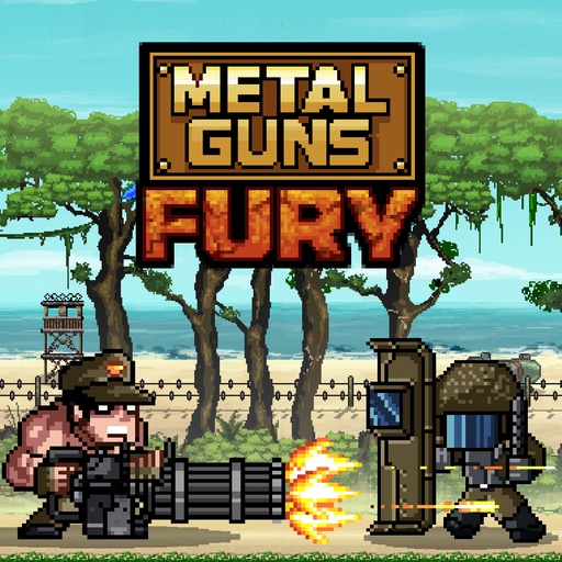 metal guns fury beat em up