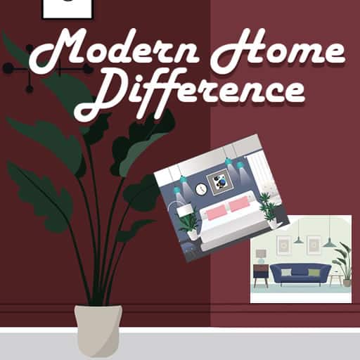 modern home difference