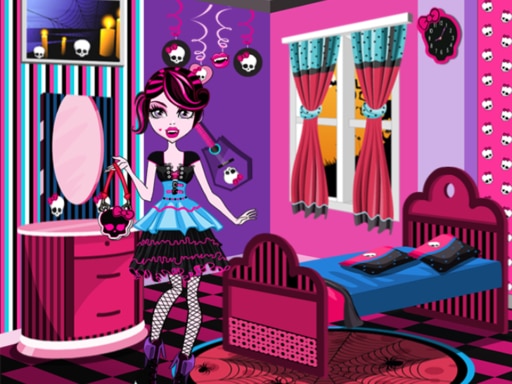 monster doll room decoration