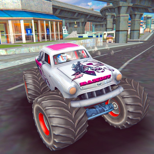 monster truck stunts free jeep racing games