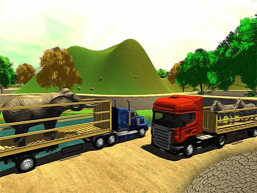 offroad animal truck transport simulator 2020