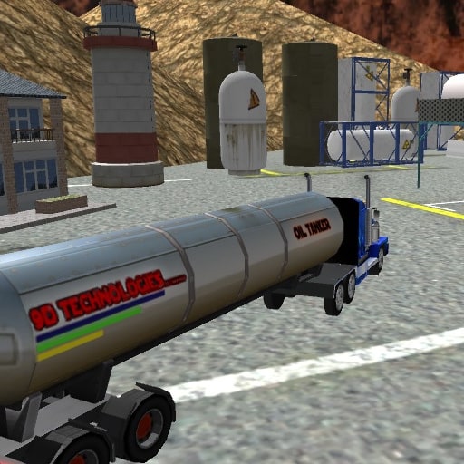 oil tanker truck drive