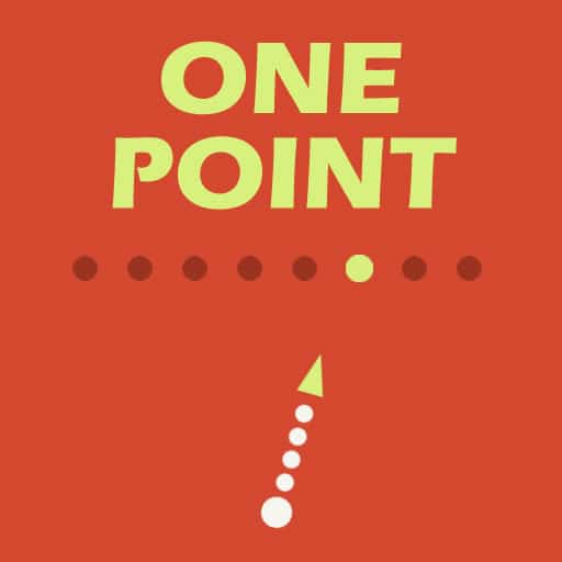 one point