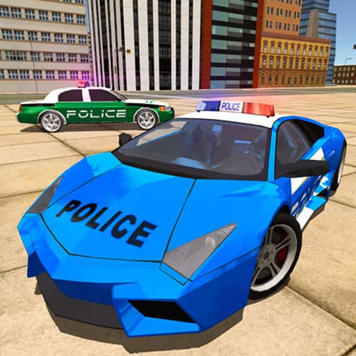 police drift car driving stunt game