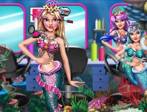 princess mermaid beauty salon