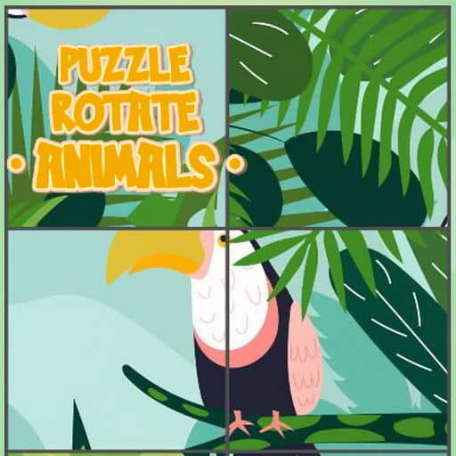 puzzle rotate animals