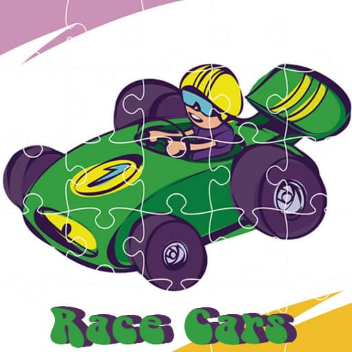 race cars jigsaw