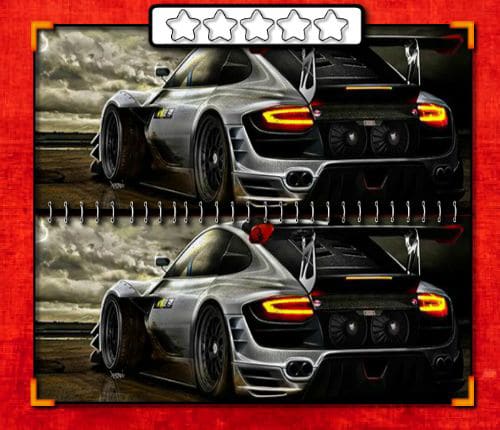 racing cars 25 differences