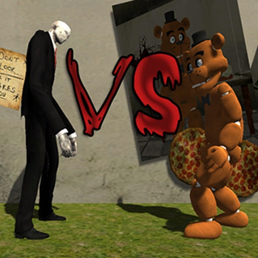 slenderman vs freddy the fazbear