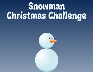 snowman christmas challenge