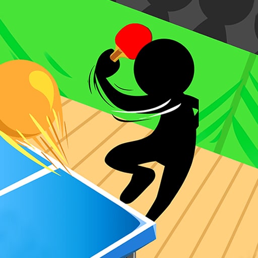 stickman ping pong