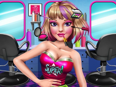 super hero make up salon