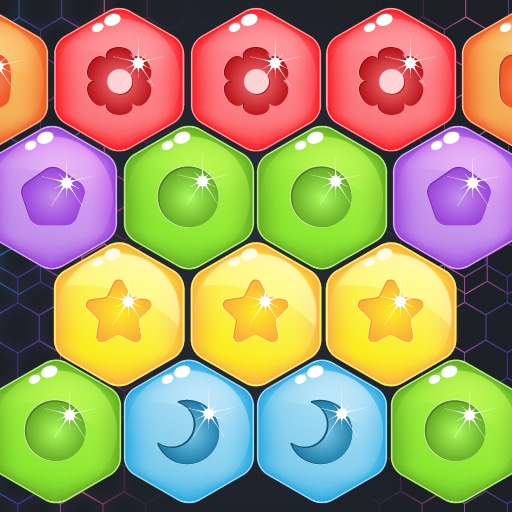 sweet candy hexa puzzle