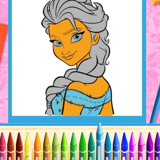 the princess sisters coloring