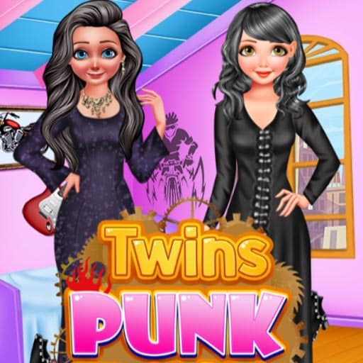 twins punk fashion