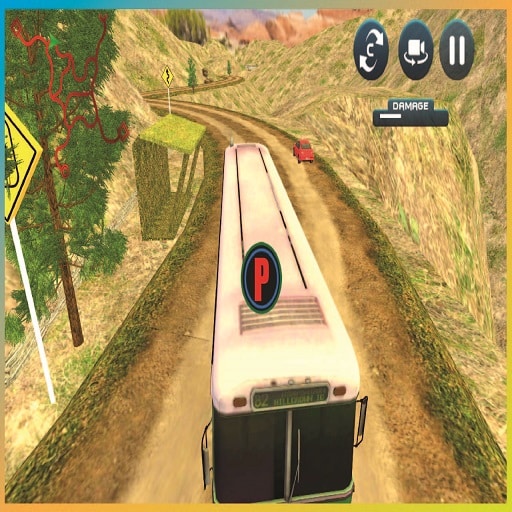 uphill passenger bus drive simulator offroad bus