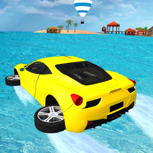 water surfing car game