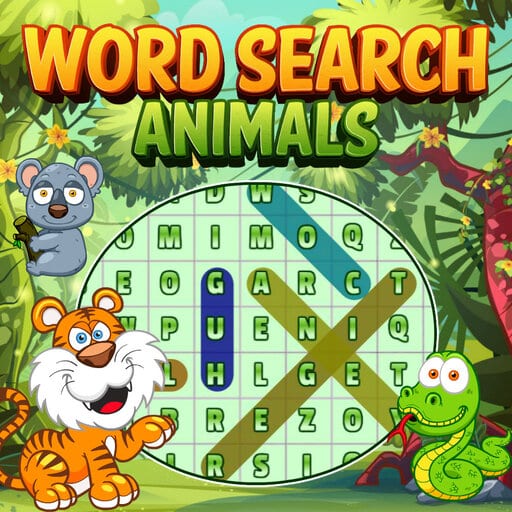 word search animals