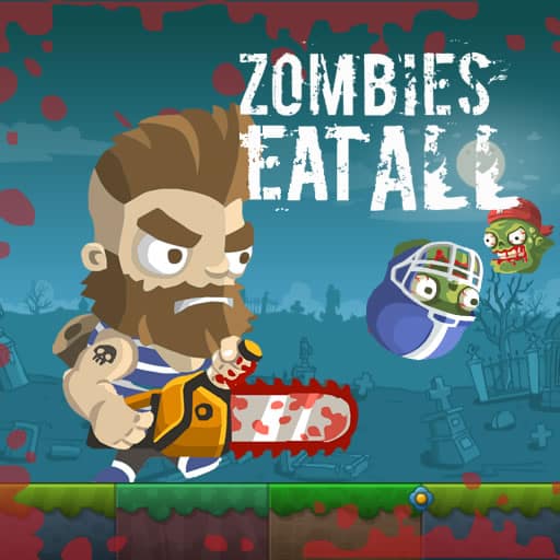 zombies eat all